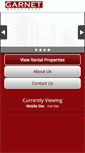 Mobile Screenshot of garnetmanagement.com